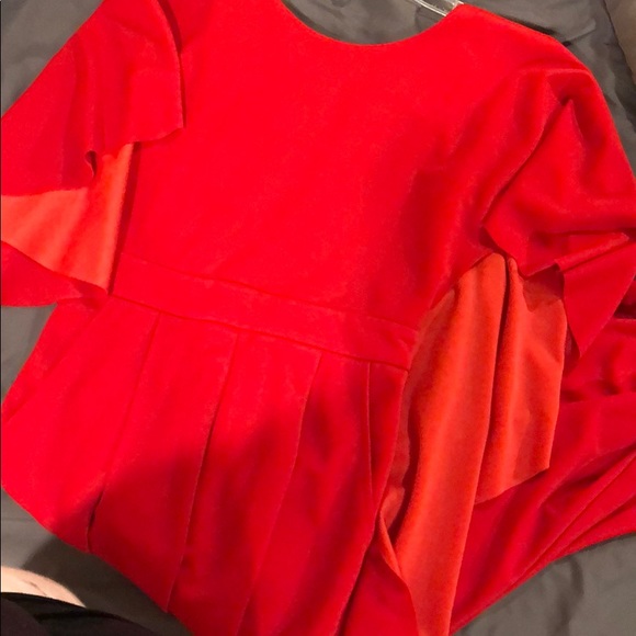 Red jumpsuit - Picture 5 of 8